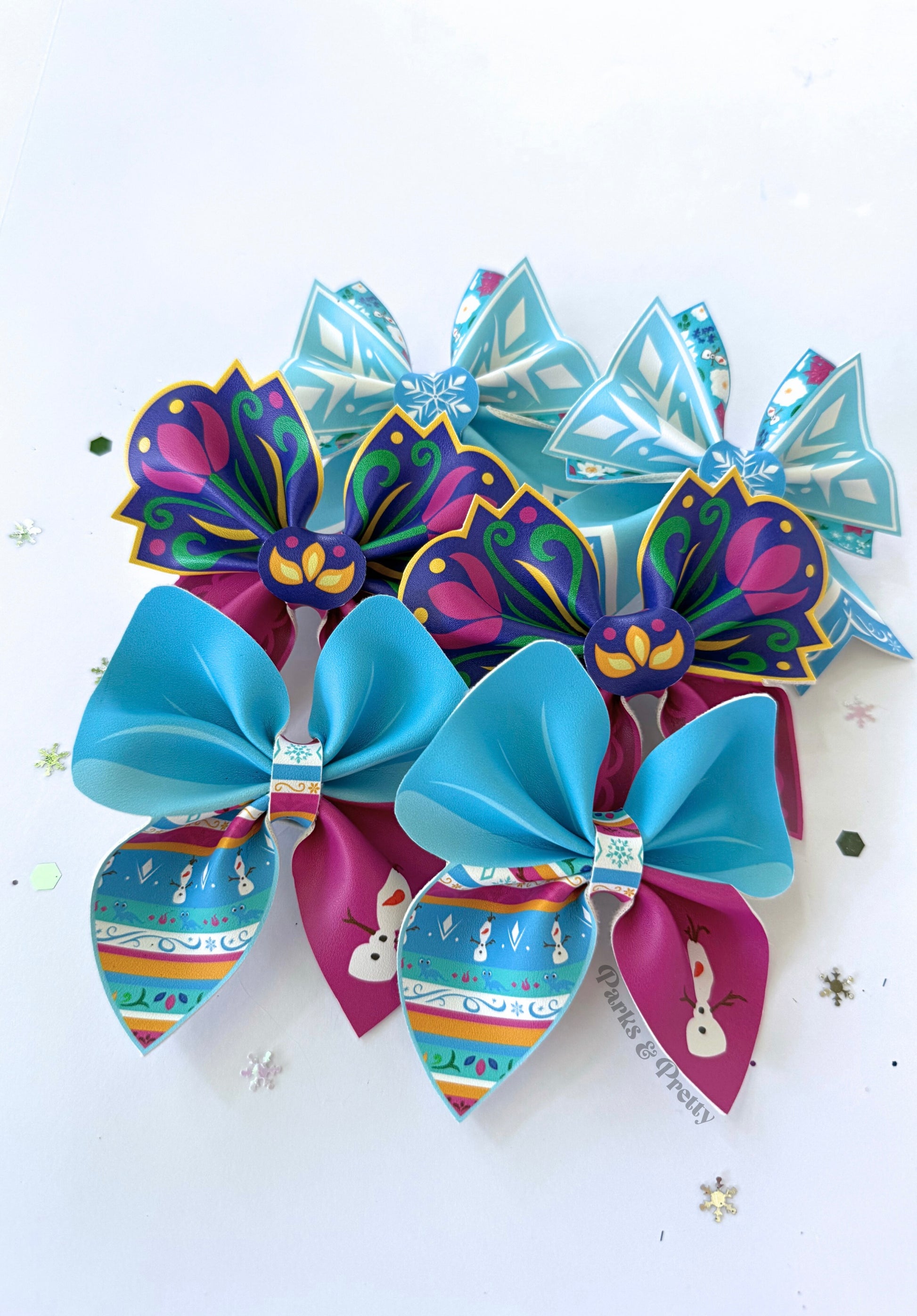 Princess sisters bow