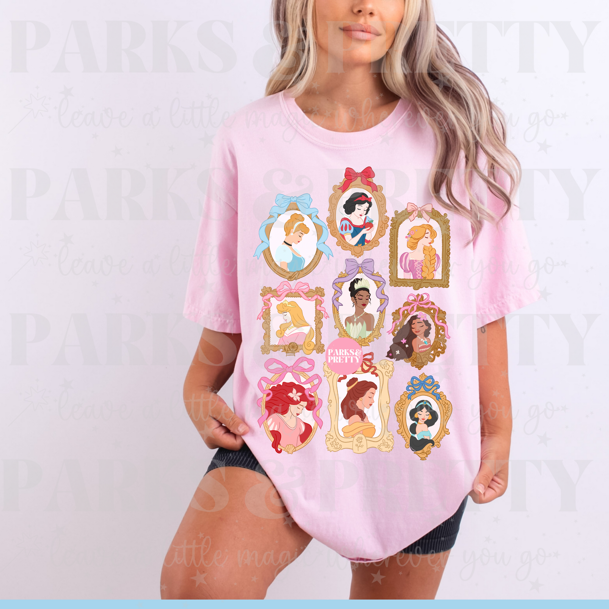 Princess frames tee
