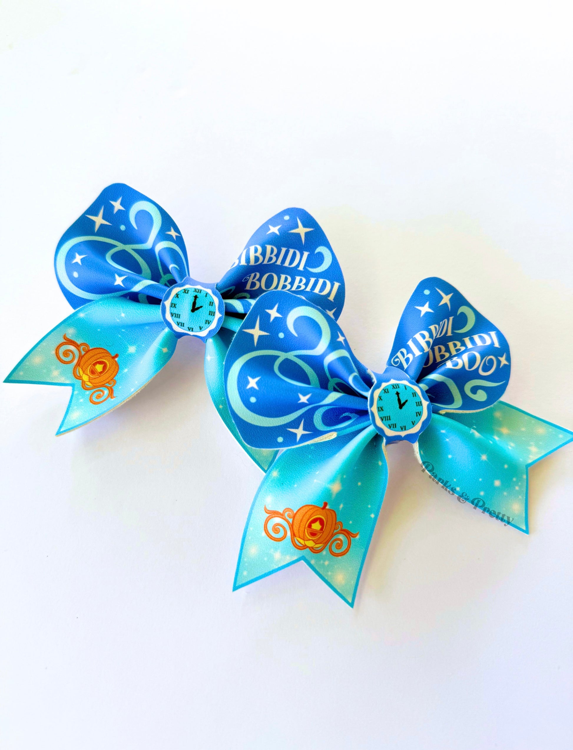 Glass slipper princess bow