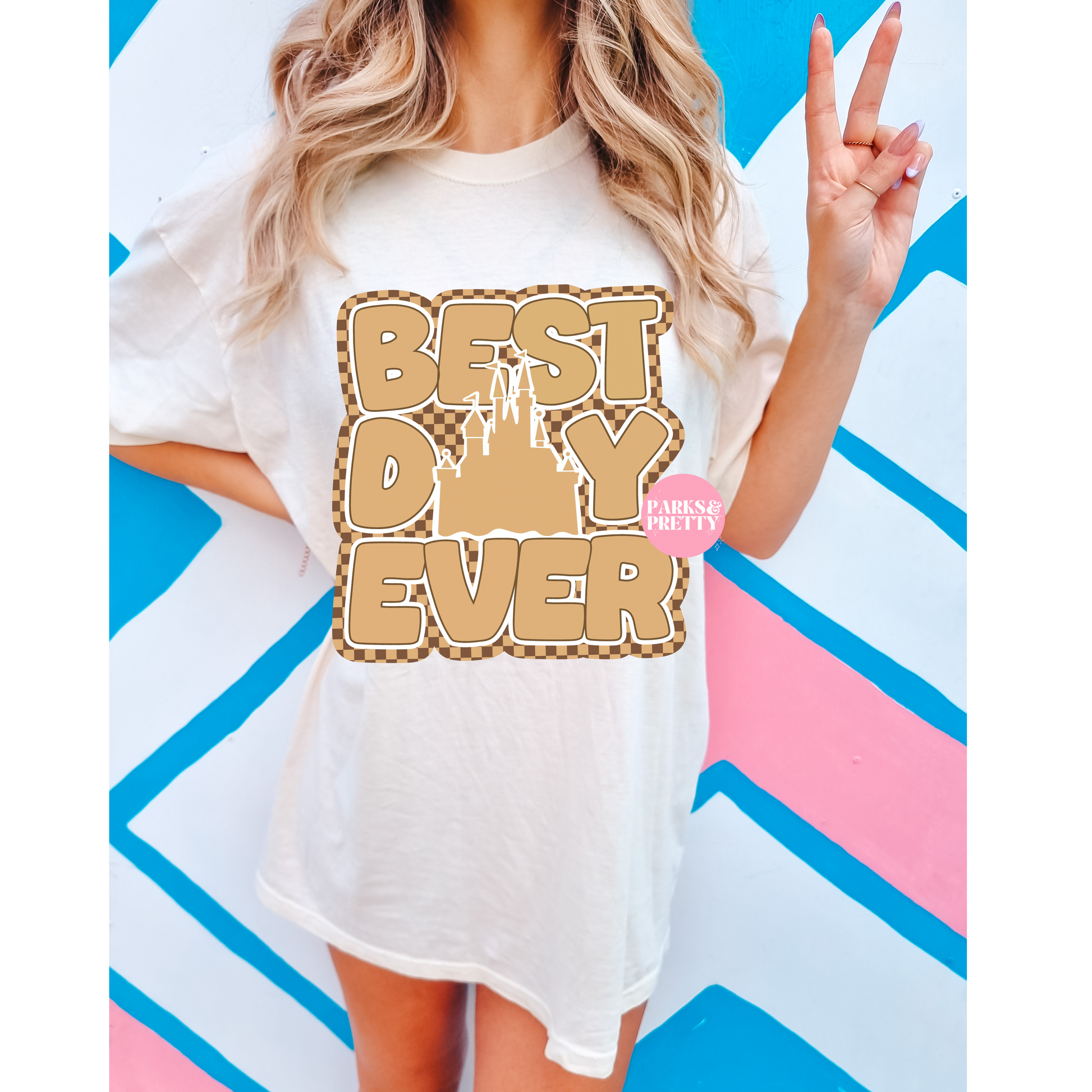 Best day ever cream tee