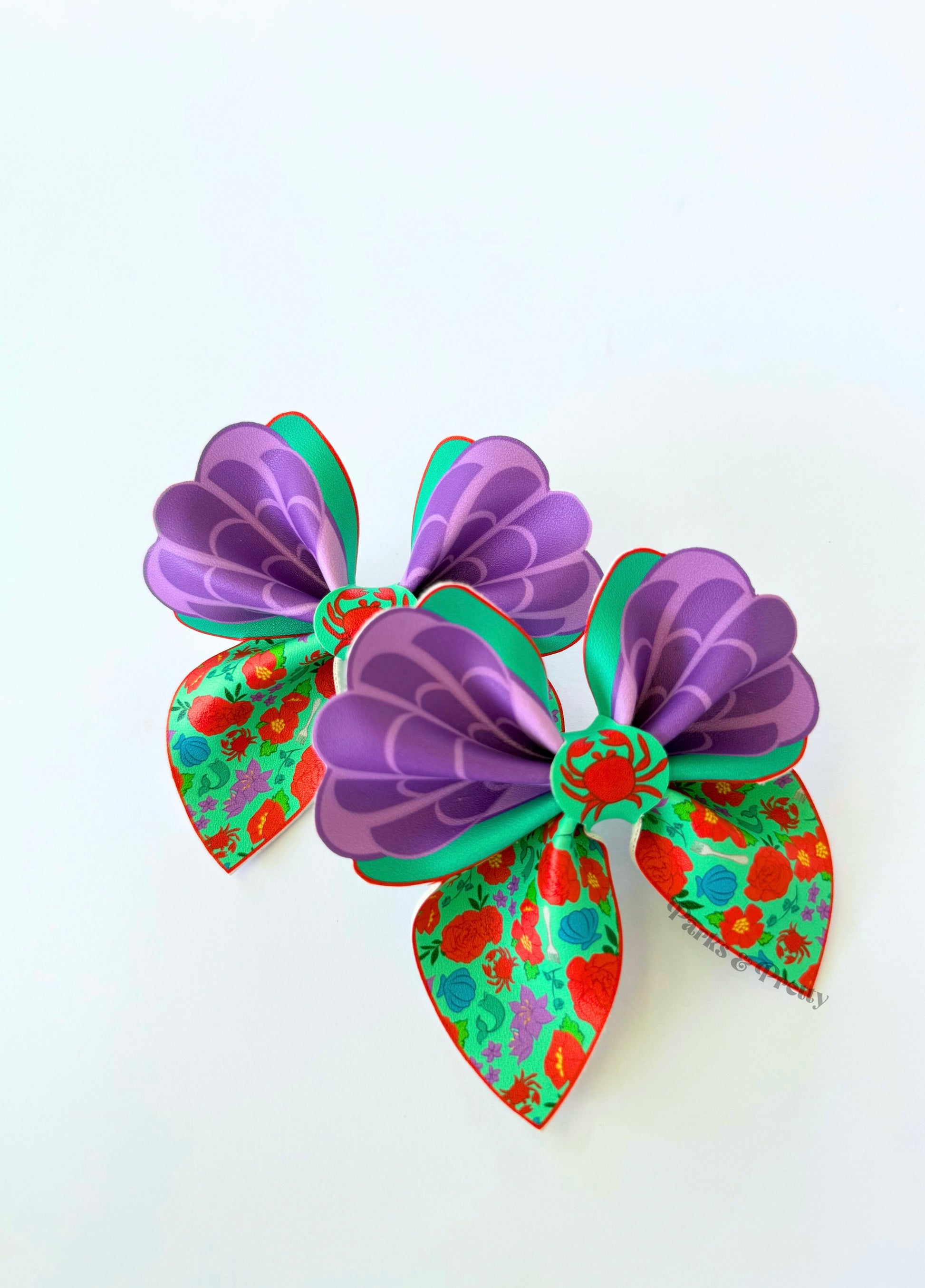 Mermaid princess bow
