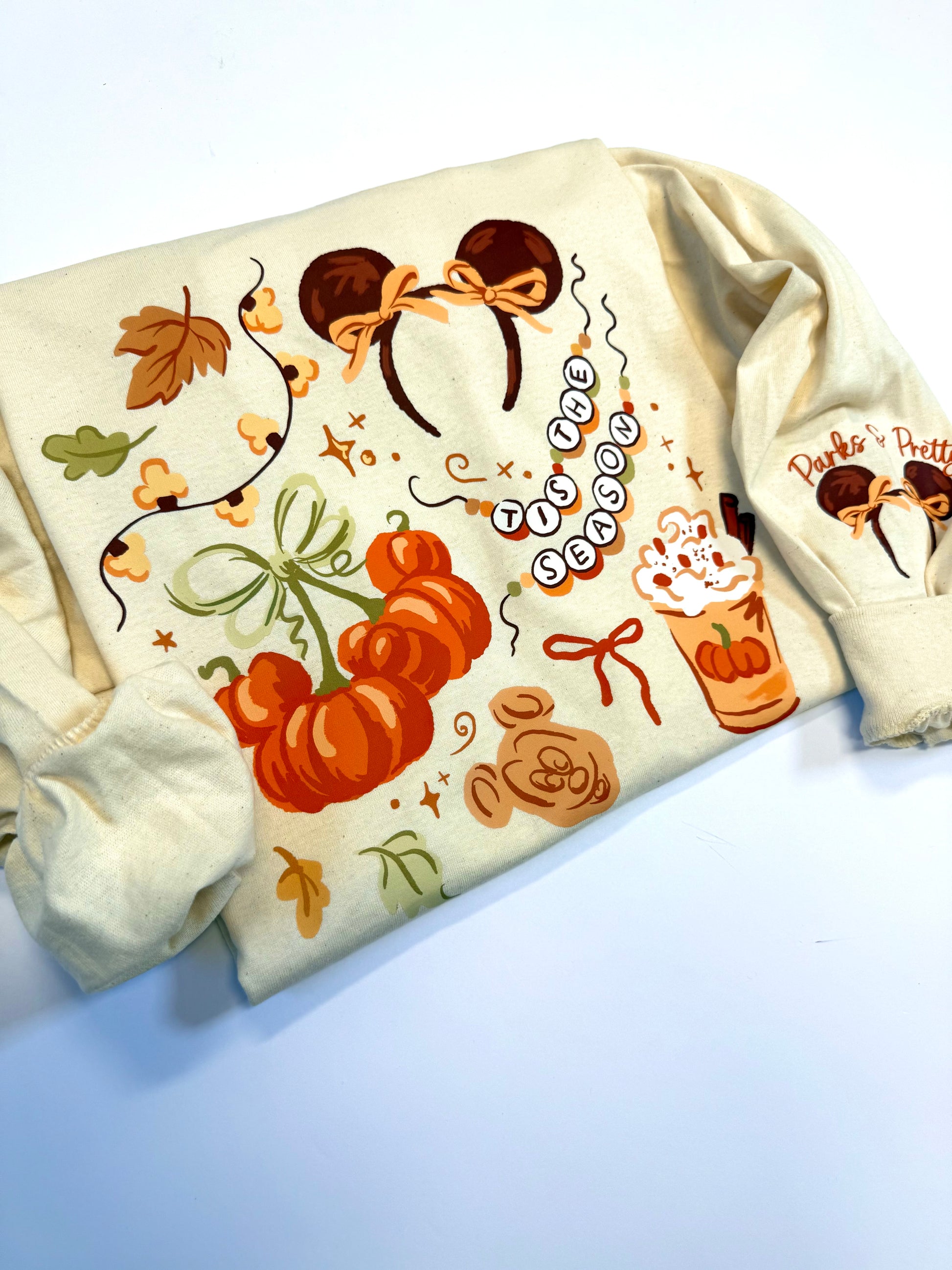 Pumpkin magic latte pullover