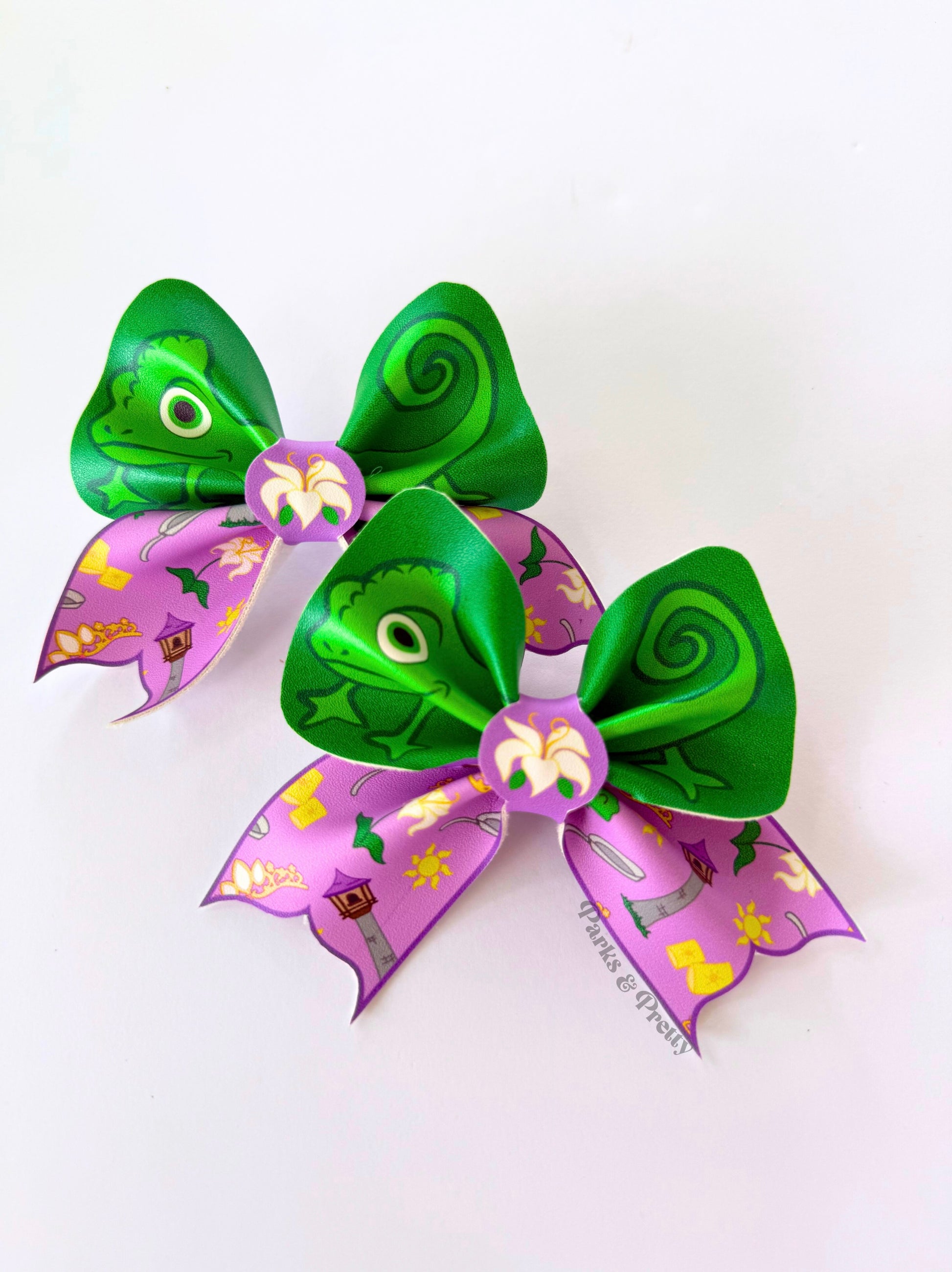 Long haired princess bow