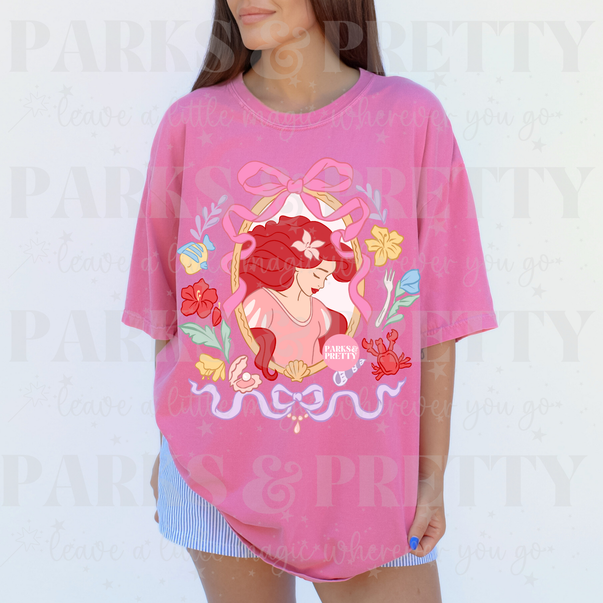 Fish princess tee