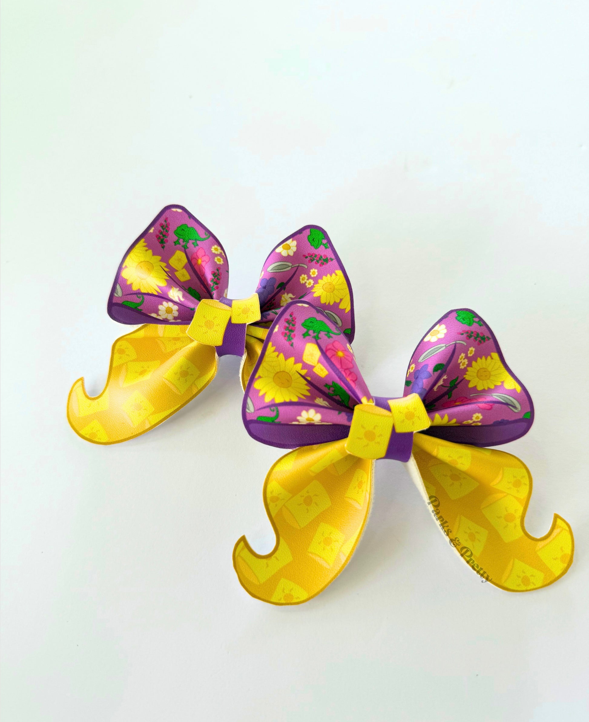 Long haired princess bow