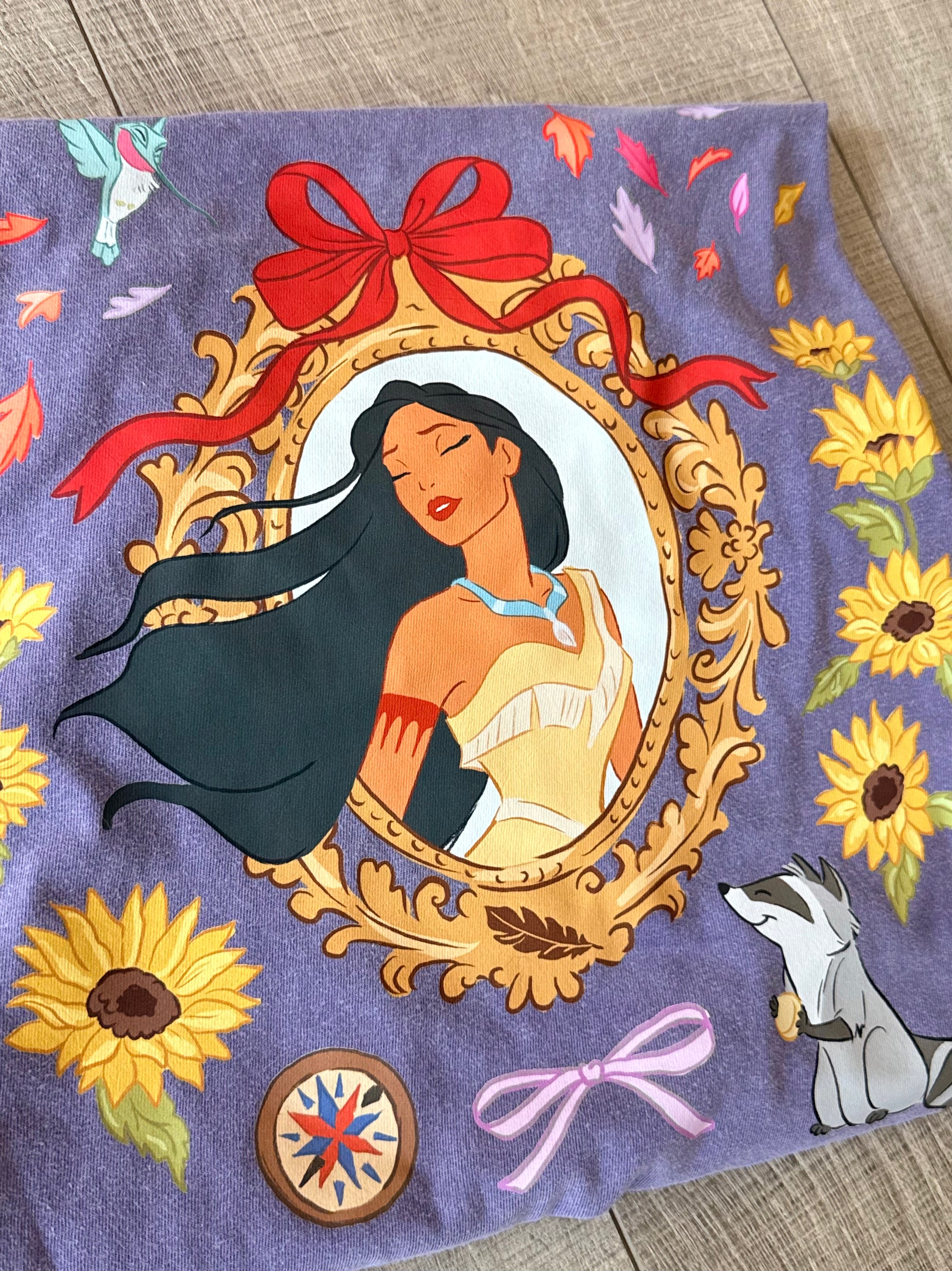 Native princess purple tee