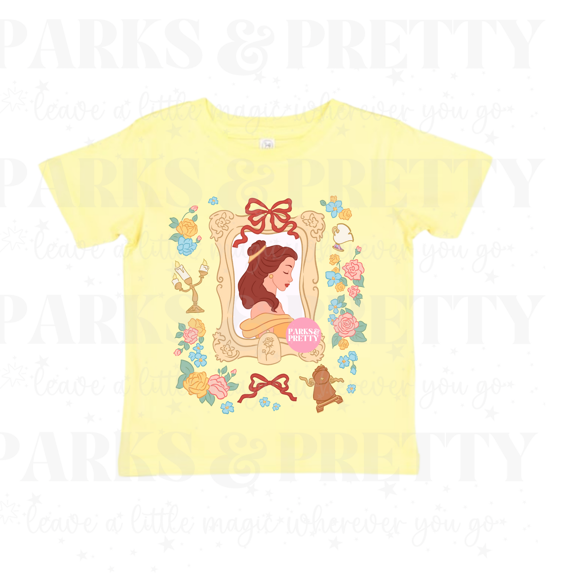 Kids princess belle tee