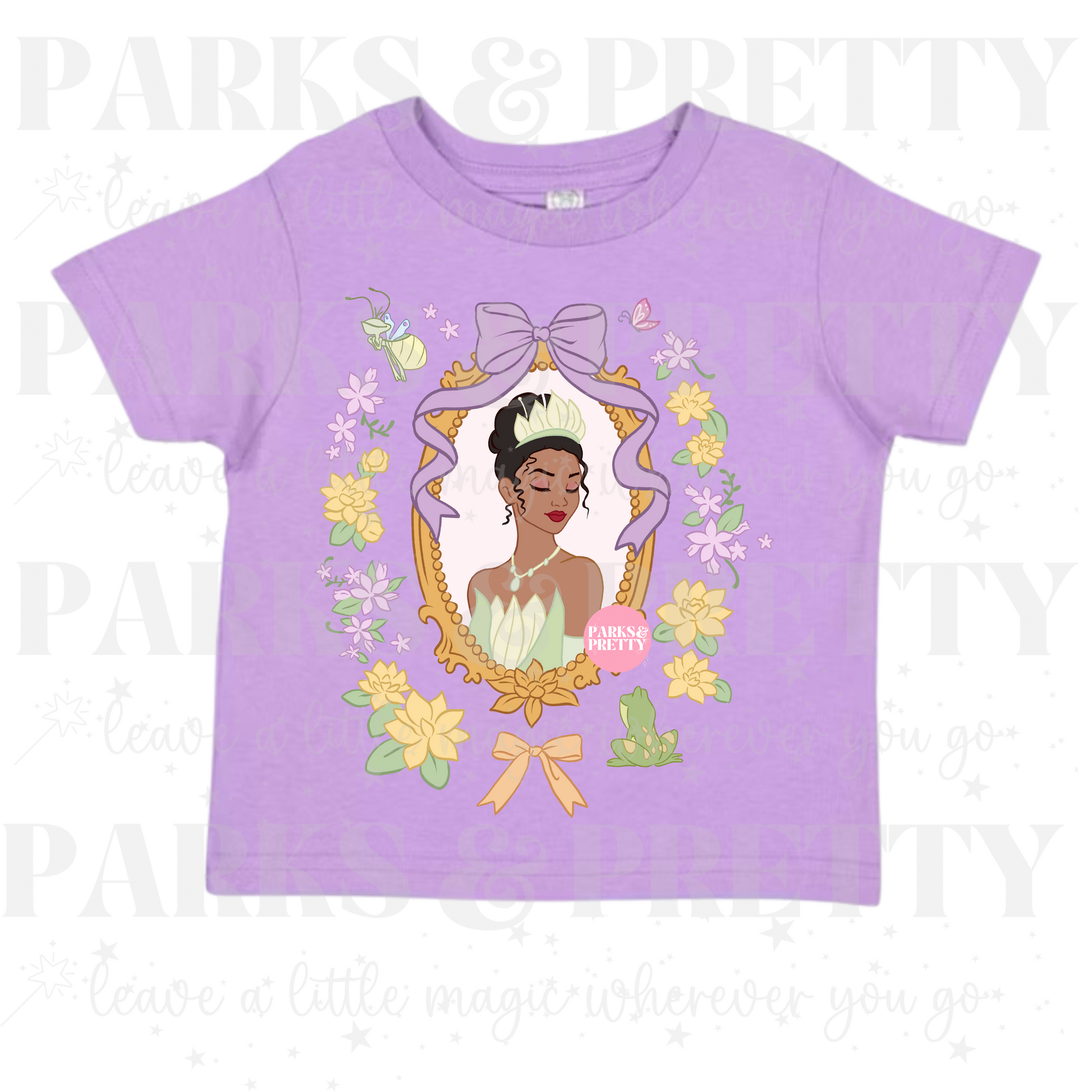 Kids frog princess tee