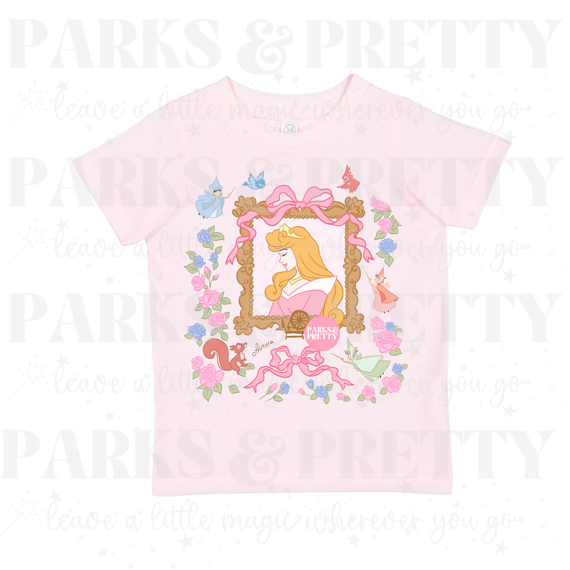 Kids sleeping princess tee
