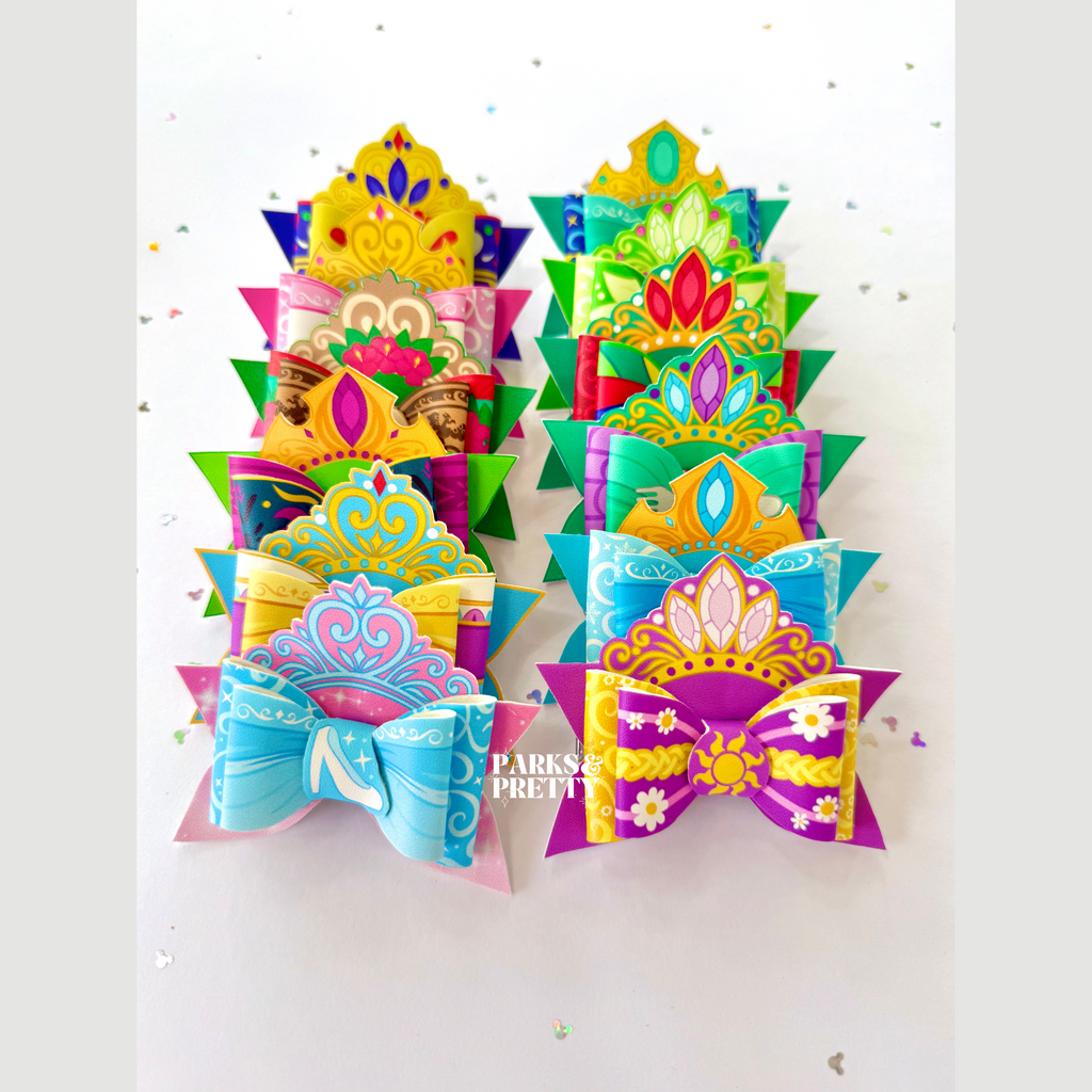 Mini princess bows