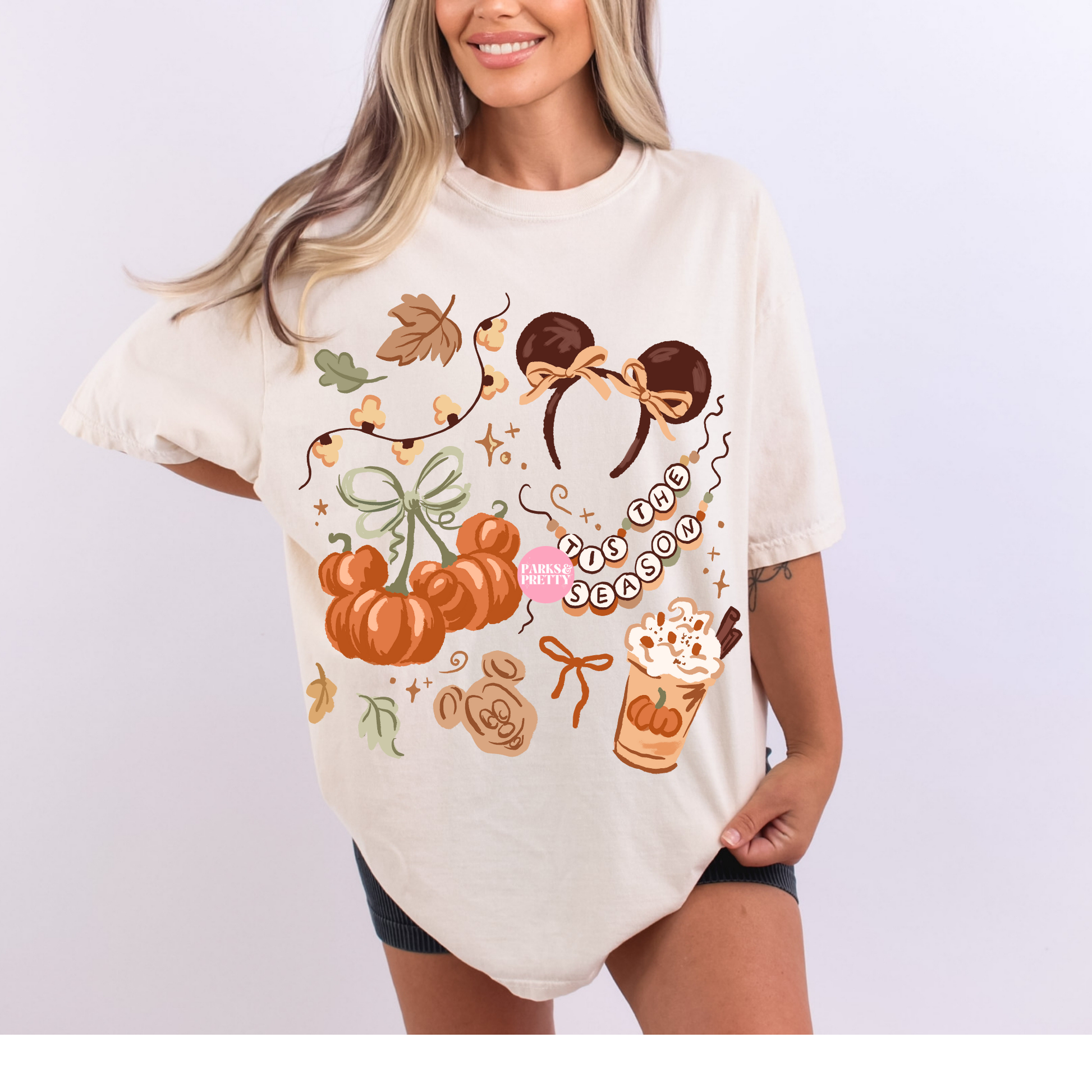 Pumpkin magic latte SS tee