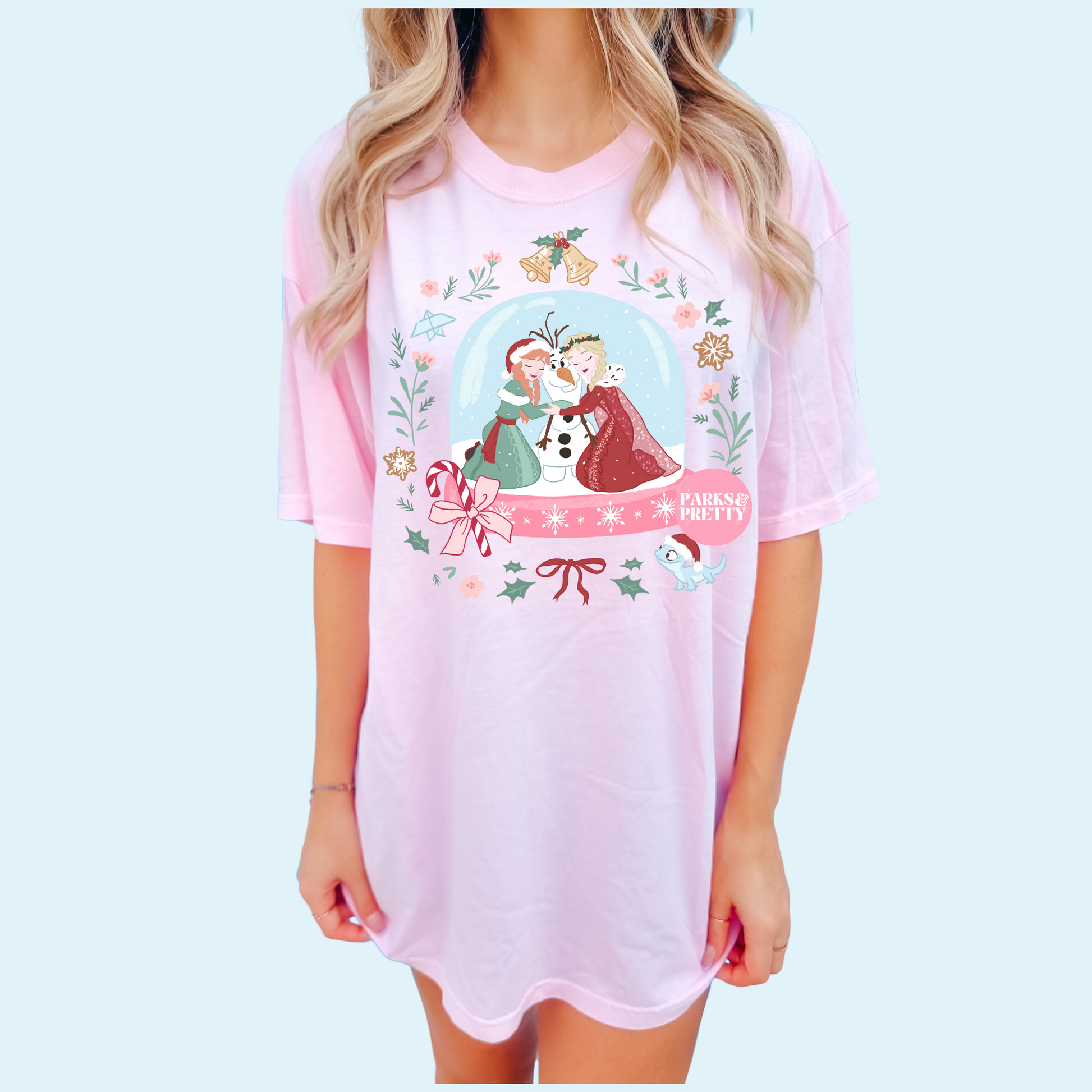Holiday sisters tee